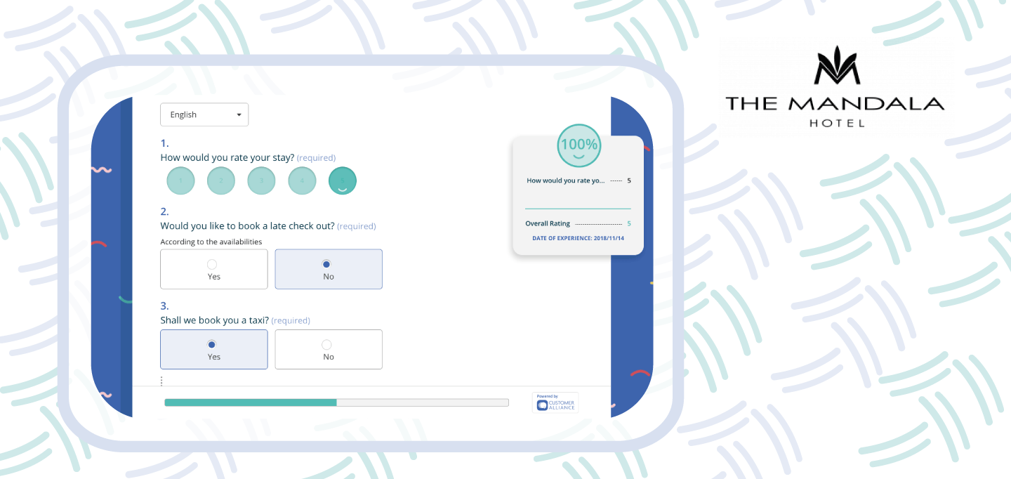 How The Mandala Hotel leverages the instant survey to improv...