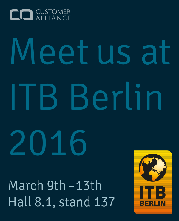 Customer Alliance at ITB 2016