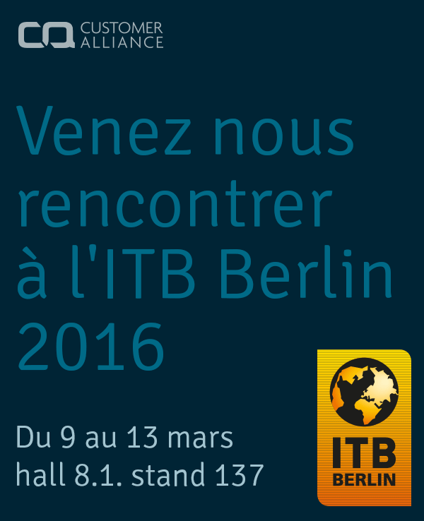 Customer Alliance à l'ITB Berlin 2016