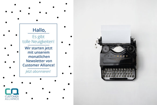 Customer Alliance Produkt Newsletter