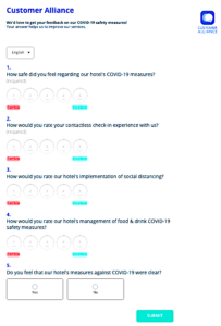 Online reputation corona crisis management with Covid-19 survey