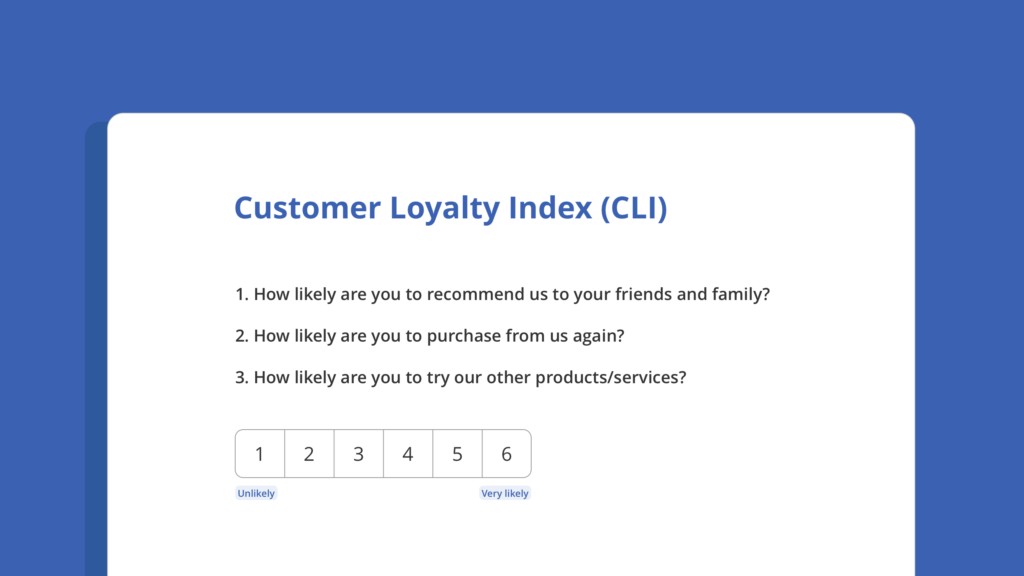 Customer Loyalty Index