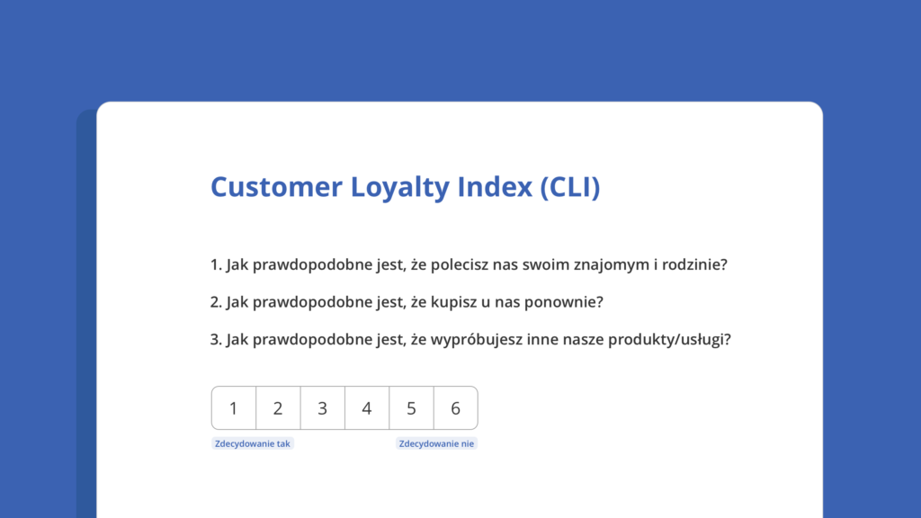 Customer Loyalty Index  