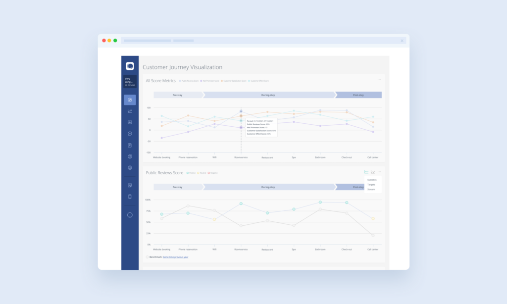 A screenshot of customer mapping software on the Customer Alliance platform.