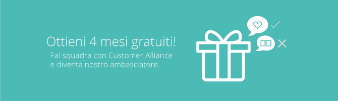 Programma di raccomandazione Customer Alliance