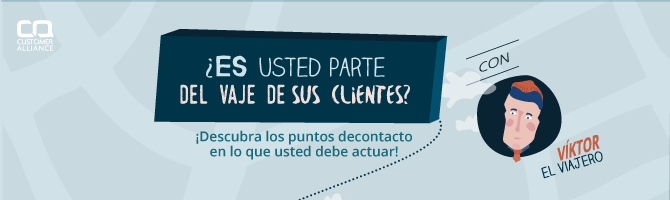 ¿Dónde está usted, durante el viaje de sus clientes? ¡Descubra los puntos de contacto en los que usted debe actuar!
