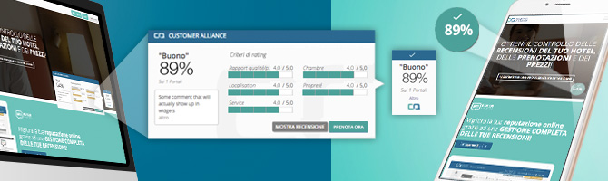 Via il vecchio, avanti con il nuovo Widget di Customer Alliance!